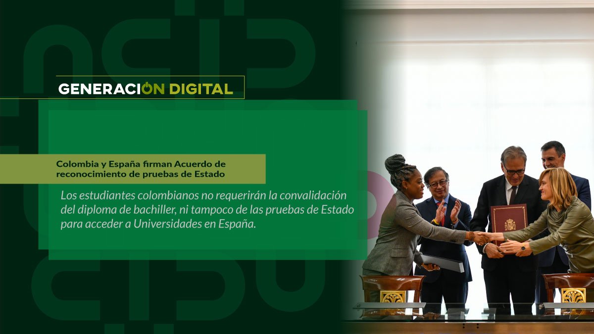 Colombia y España firman Acuerdo de reconocimiento de pruebas de Estado — imagen 1 de 2