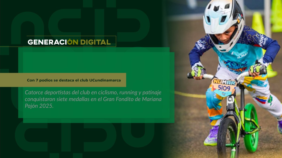 With 7 podium finishes, the UCundinamarca club stands out — image 1 of 3