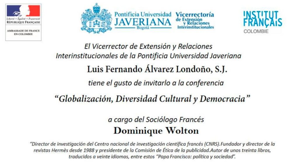 Conferencia "Globalizacion Diversidad Cultural y Democracia"
