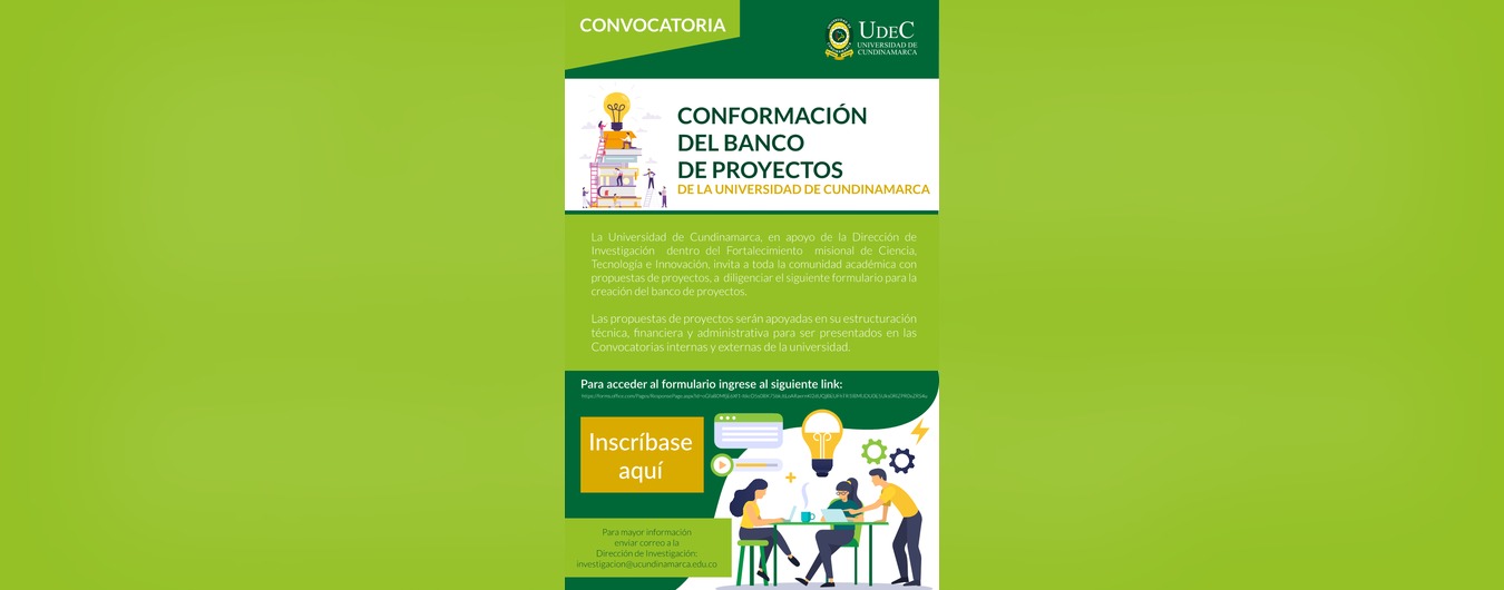 FORMATION OF THE PROJECT BANK OF THE UNIVERSITY OF CUNDINAMARCA
