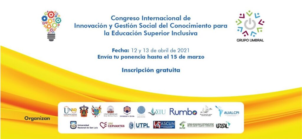 Congreso internacional de innovación y gestión social del conocimiento