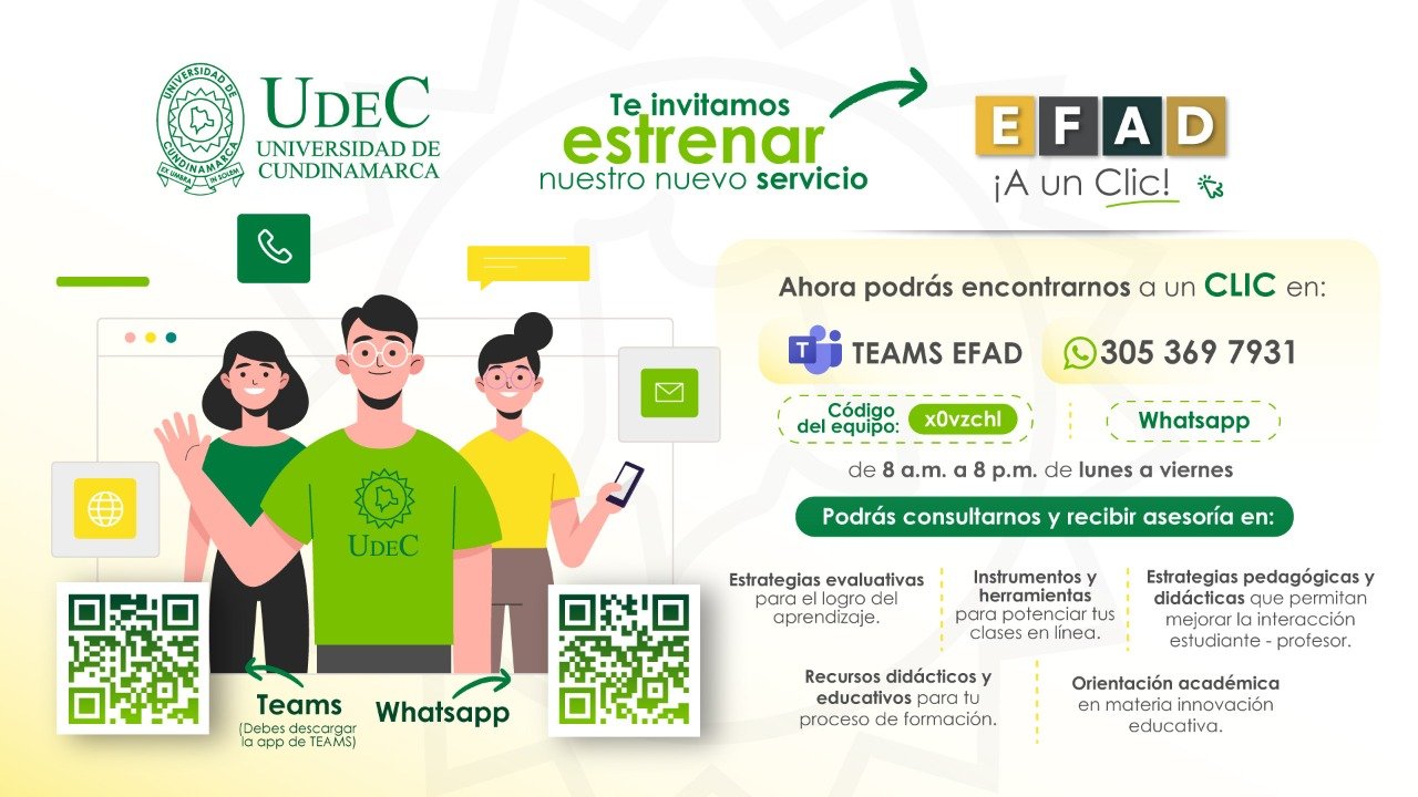 Conoce los servicios de EFAD a un clic