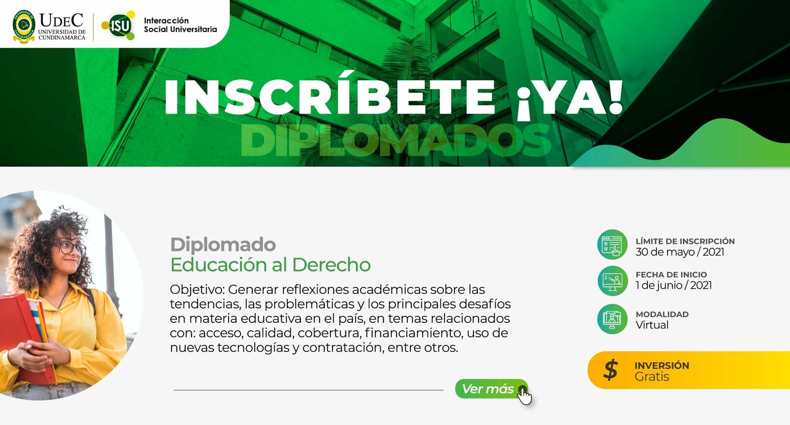 Conoce nuestras promociones en diplomados — imagen 1 de 4