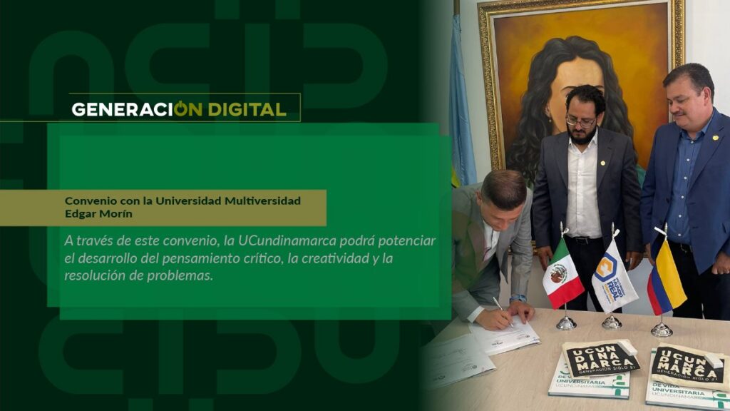 Convenio con la Universidad Multiversidad Edgar Morín — imagen 1 de 4