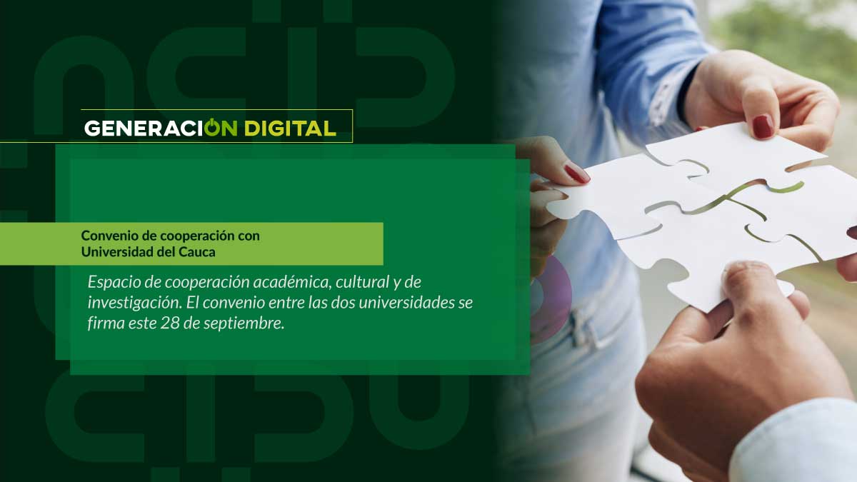 Convenio de cooperación con Universidad del Cauca
