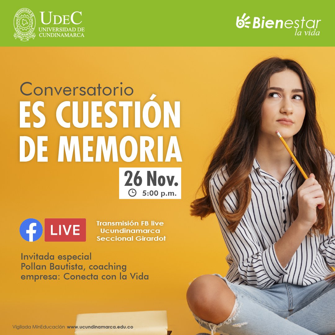 Conversatorio "es cuestión de memoria" Conversatorio "es cuestión de memoria"
