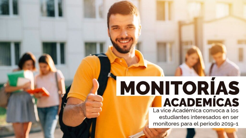 Convocatoria 012 - Monitorías 2019-1
