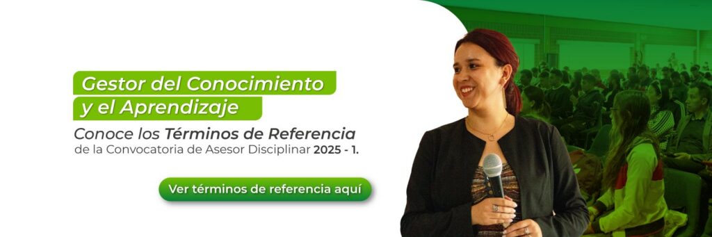 Convocatoria de Asesor Disciplinar 2025-1 — imagen 1 de 2