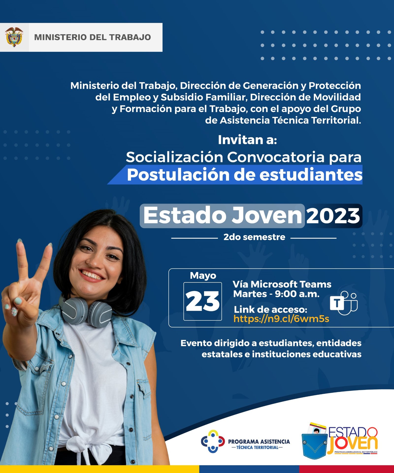 State Youth Call for Applications 2023 State Youth Call for Applications 2023