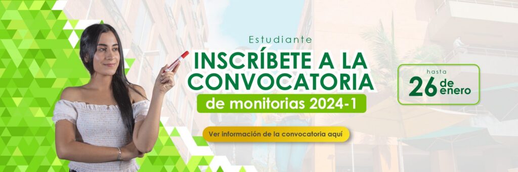 Convocatoria Monitorias 2024-1