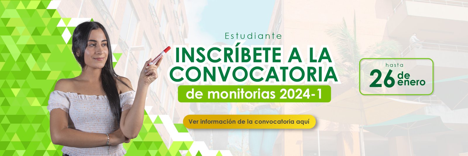 Convocatoria Monitorias 2024-1