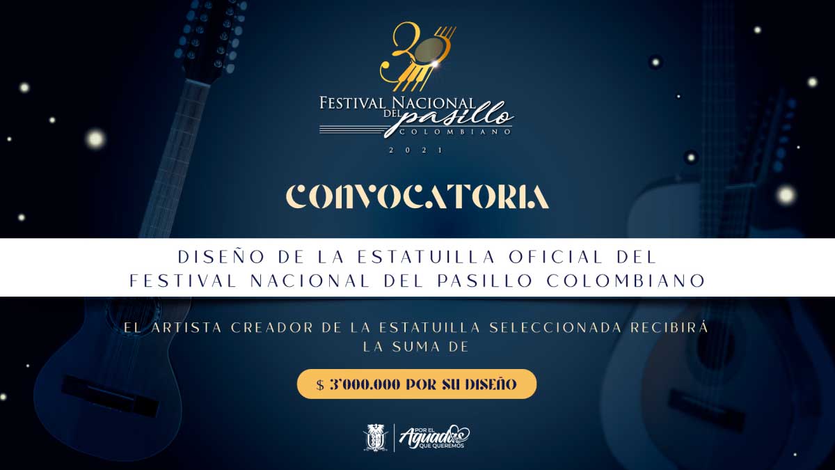 Convocatoria para diseño de estatuilla oficial