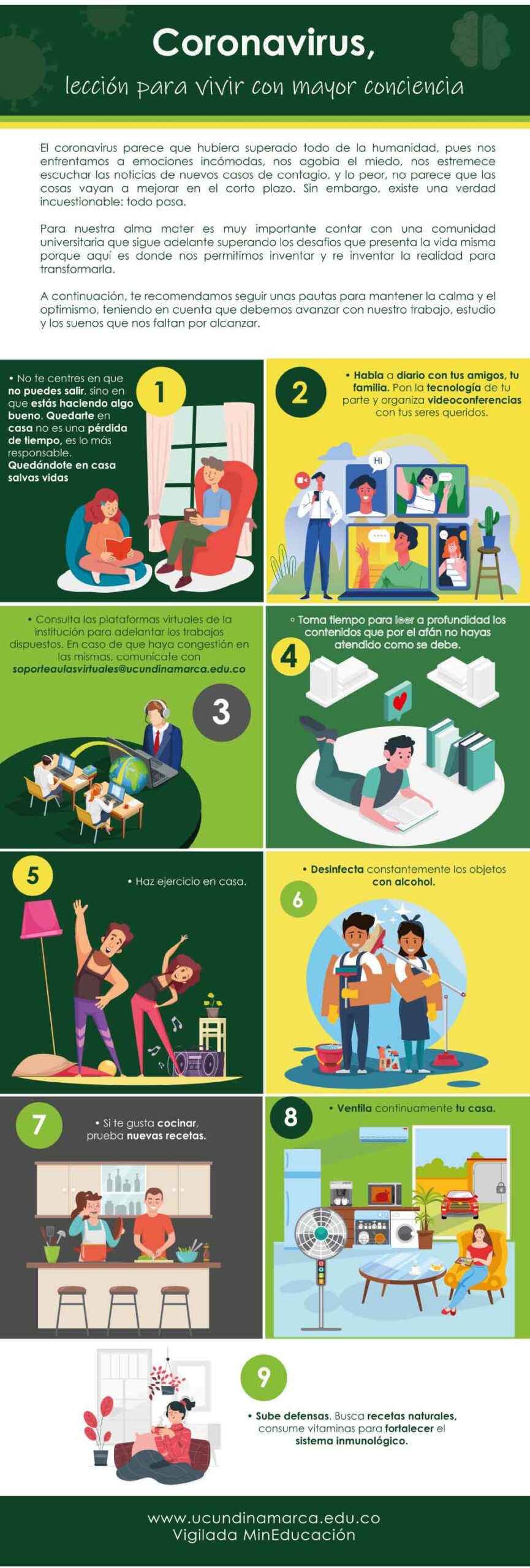 Coronavirus, a lesson for living more consciously