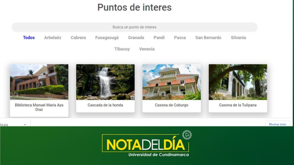 Crean aplicación turística para el Sumapaz