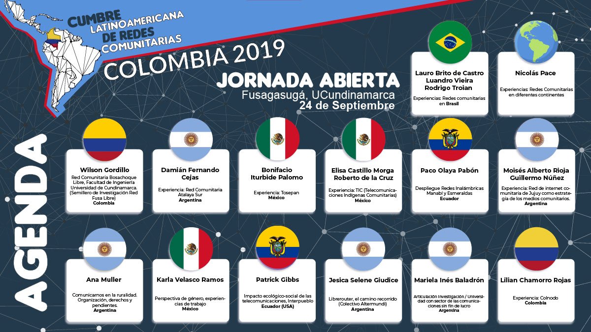Cumbre Latinoamericana de Redes Comunitarias — imagen 2 de 3 Cumbre Latinoamericana de Redes Comunitarias — imagen 2 de 3