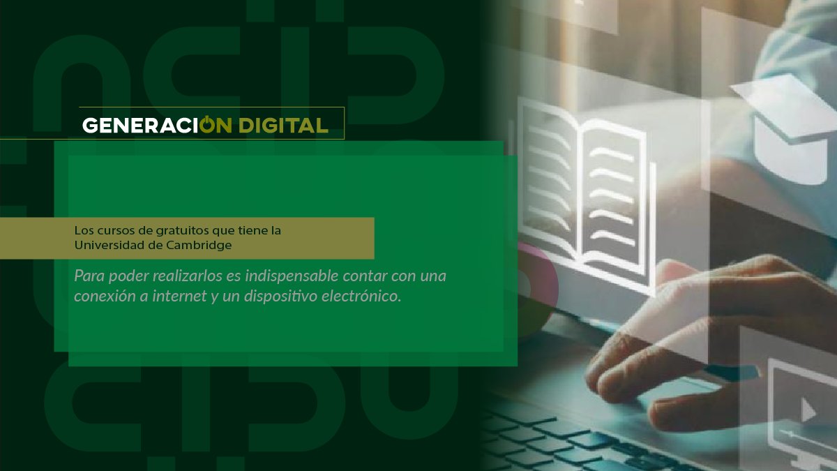 Cursos gratis en la Universidad de Cambridge