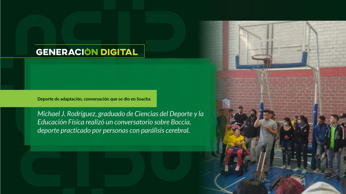 Deporte de adaptación, conversación que se dio en Soacha