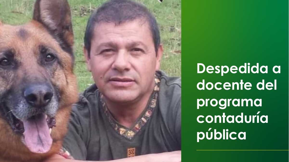 Despedida a docente del programa contaduría pública
