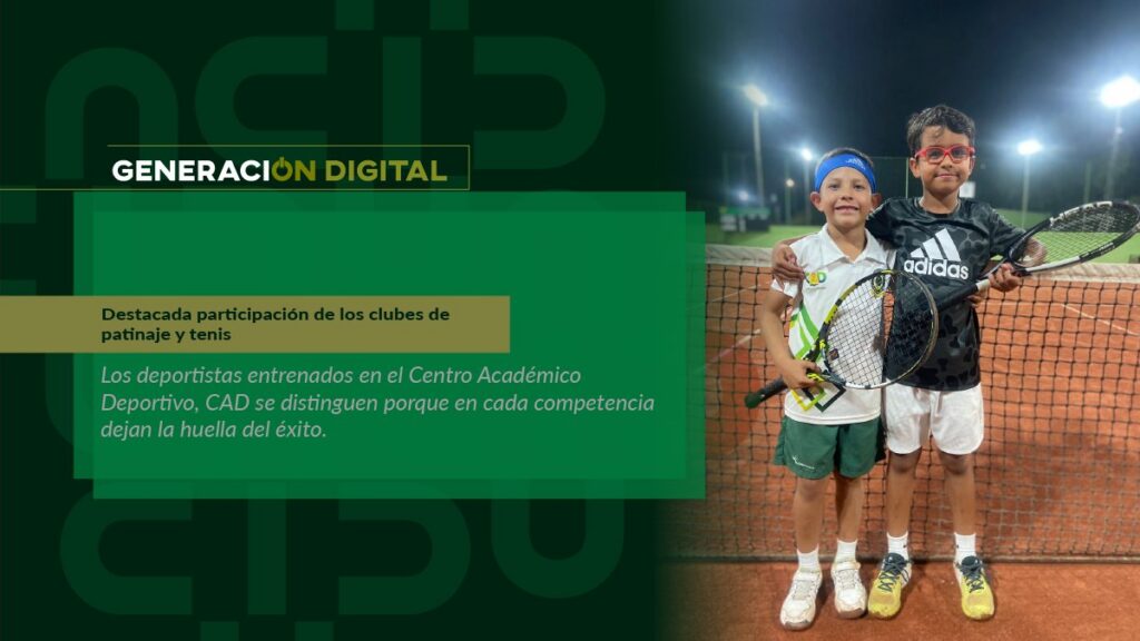 Destacada participación de los clubes de patinaje y tenis — imagen 1 de 6
