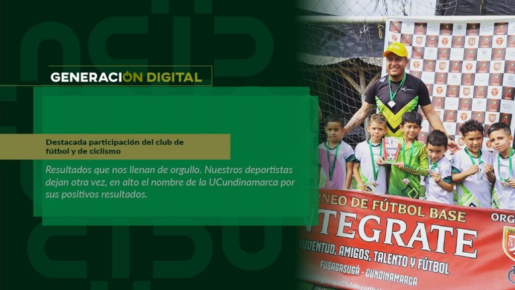 Destacada participación del club de fútbol y de ciclismo — imagen 1 de 4