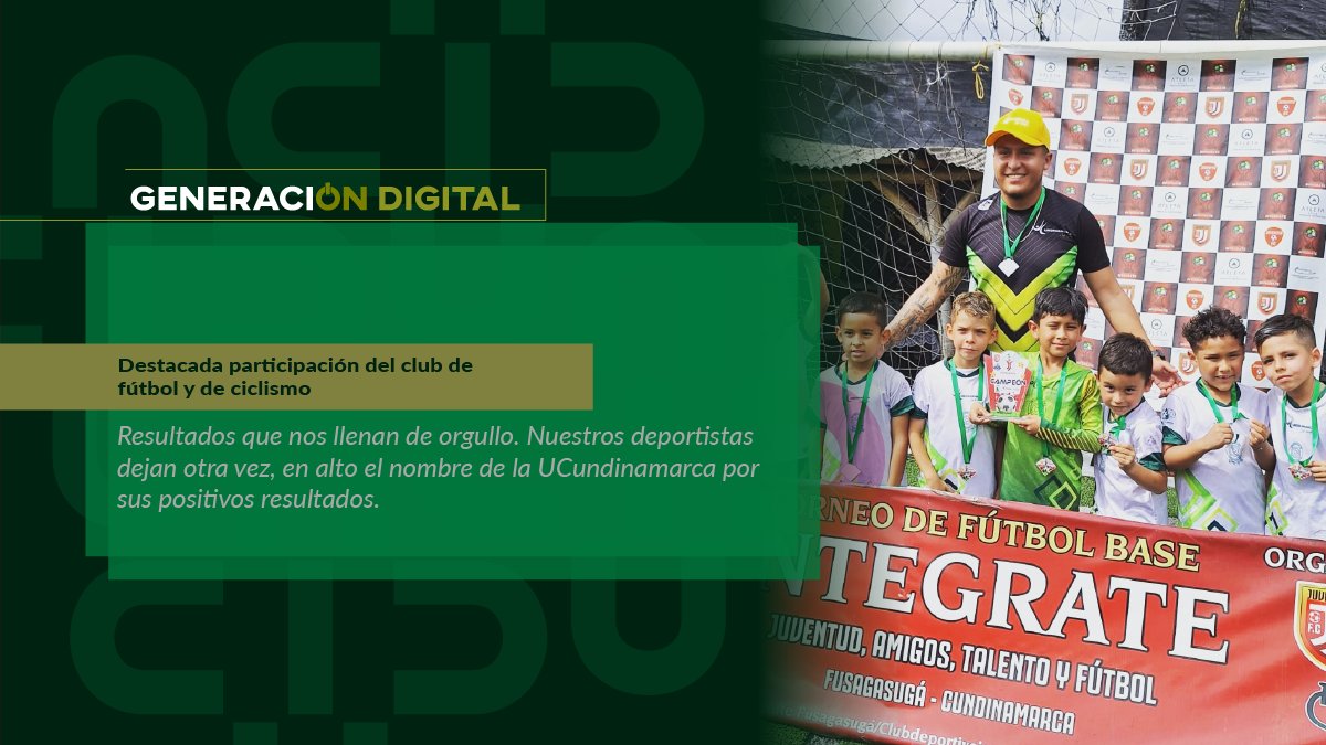 Destacada participación del club de fútbol y de ciclismo — imagen 1 de 4