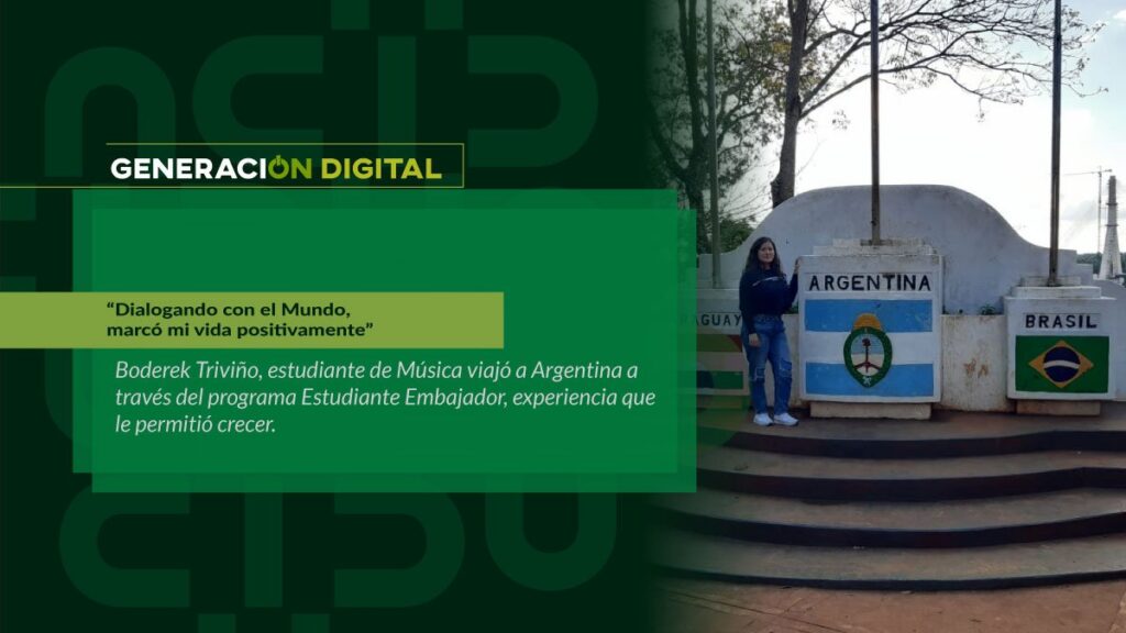 “Dialogando con el Mundo, marcó mi vida positivamente”