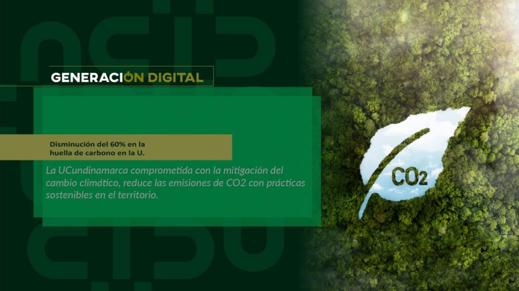 Disminución del 60% en la huella de carbono en la U. — imagen 1 de 4