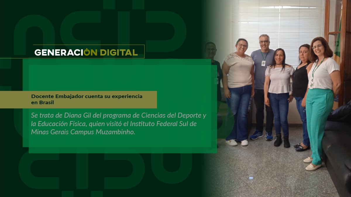 Docente Embajador cuenta su experiencia en Brasil — imagen 1 de 4