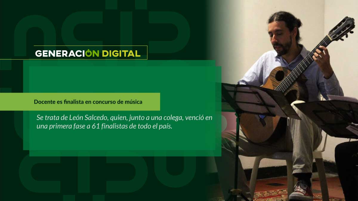 Teacher is a finalist in music competition