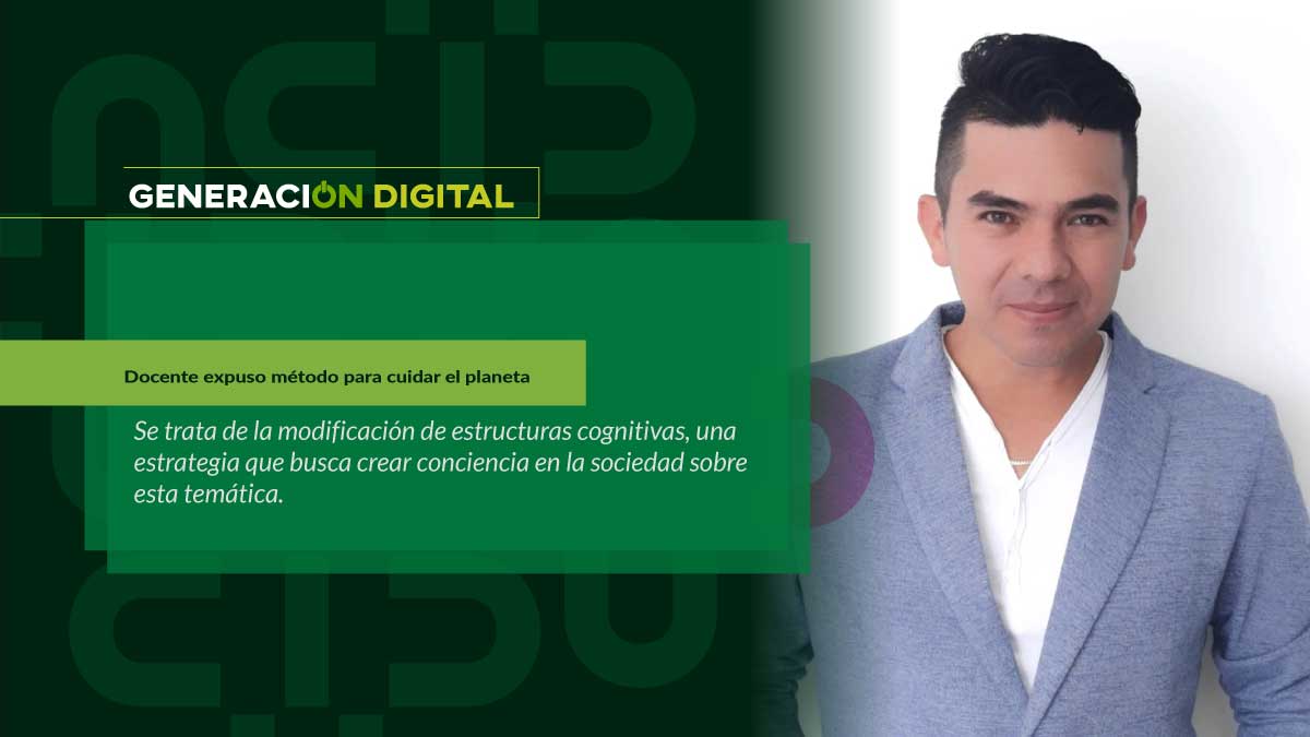 Docente expuso método para cuidar el planeta