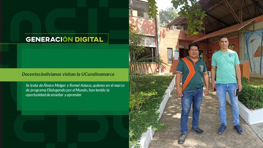 Docentes bolivianos visitan la UCundinamarca