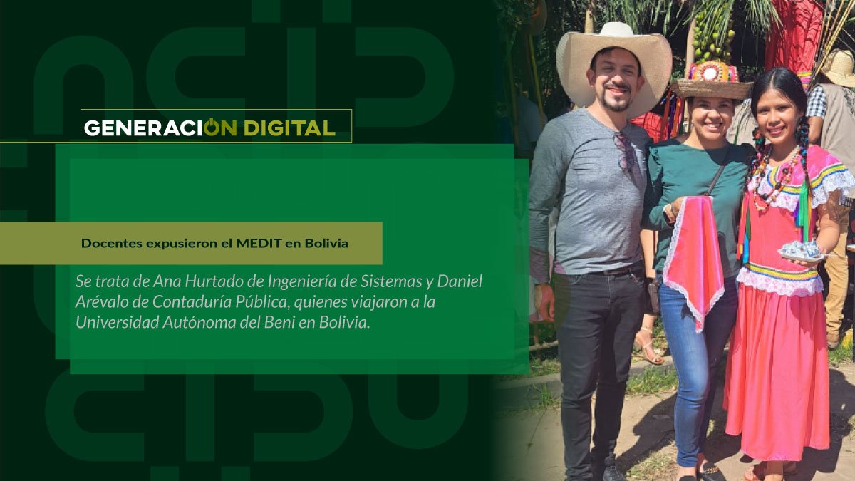 Docentes expusieron el MEDIT en Bolivia — imagen 1 de 4