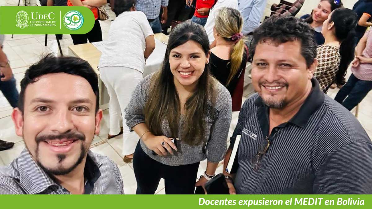 Docentes expusieron el MEDIT en Bolivia — imagen 3 de 4