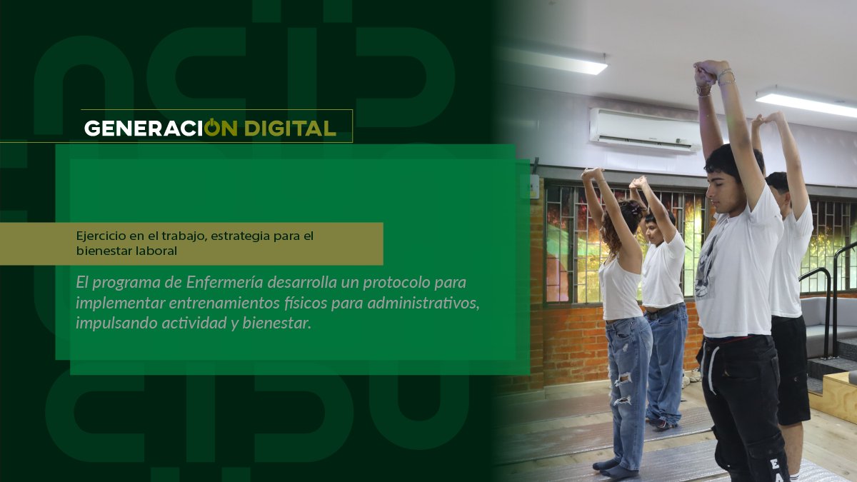 Ejercicio en el trabajo, estrategia para el bienestar laboral — imagen 1 de 3