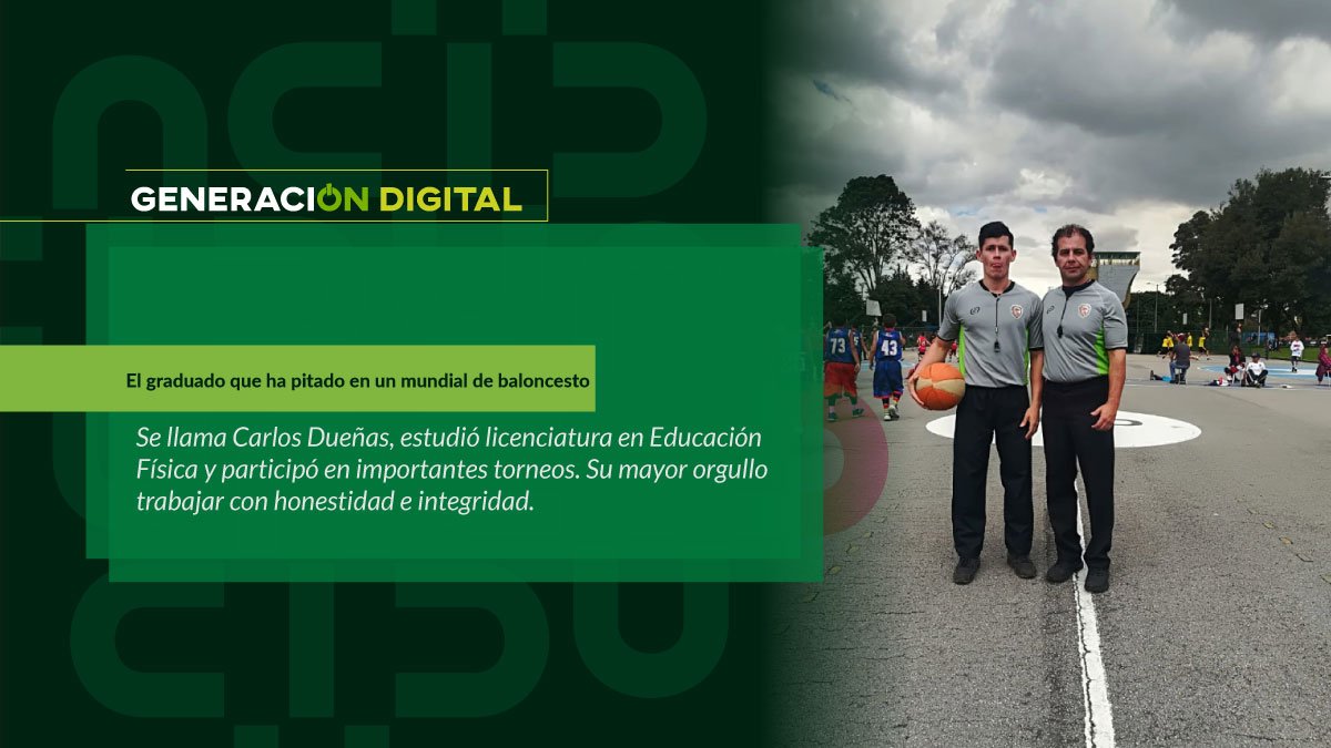 El graduado que ha pitado en un mundial de baloncesto
