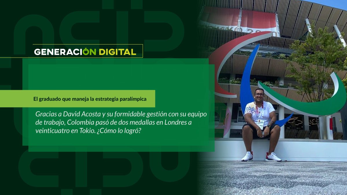 El graduado que maneja la estrategia paralímpica