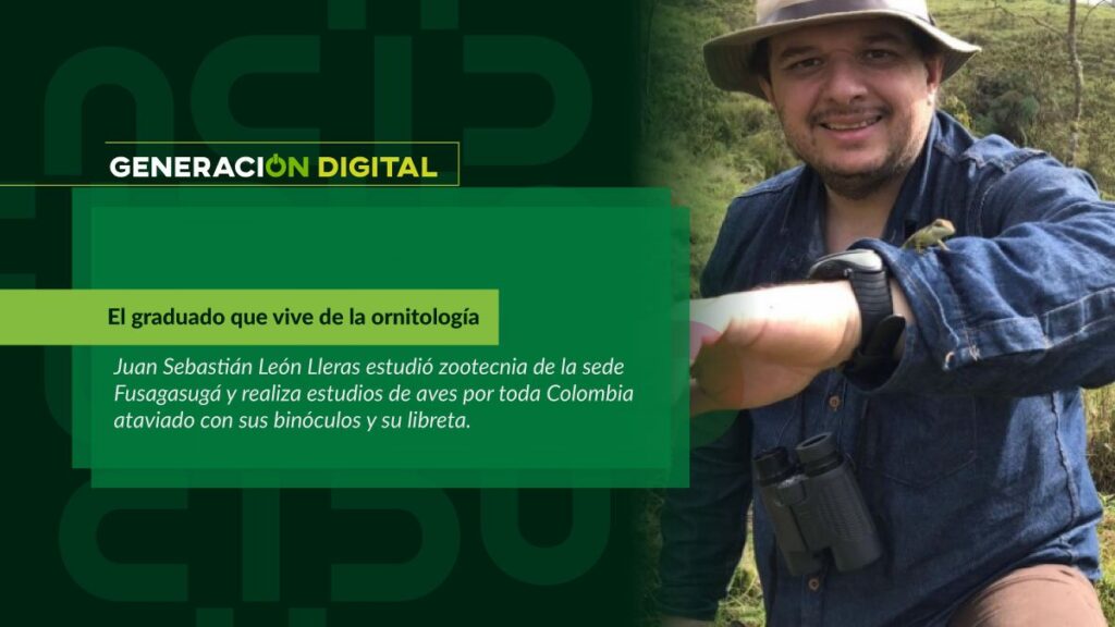 El graduado que vive de la ornitología