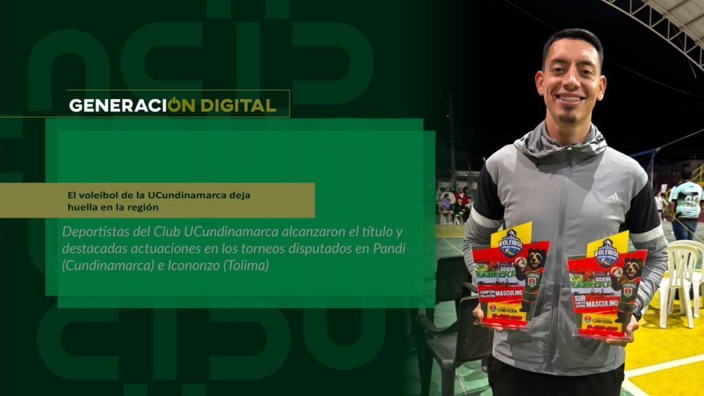 El voleibol de la UCundinamarca deja huella en la región — imagen 1 de 3