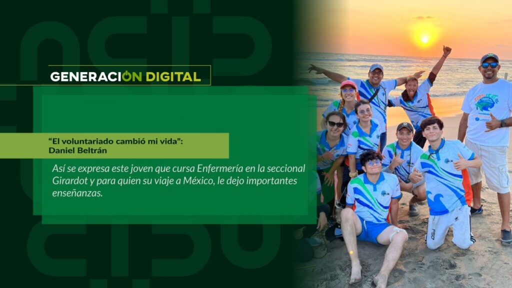 “El voluntariado cambió mi vida”: Daniel Beltrán