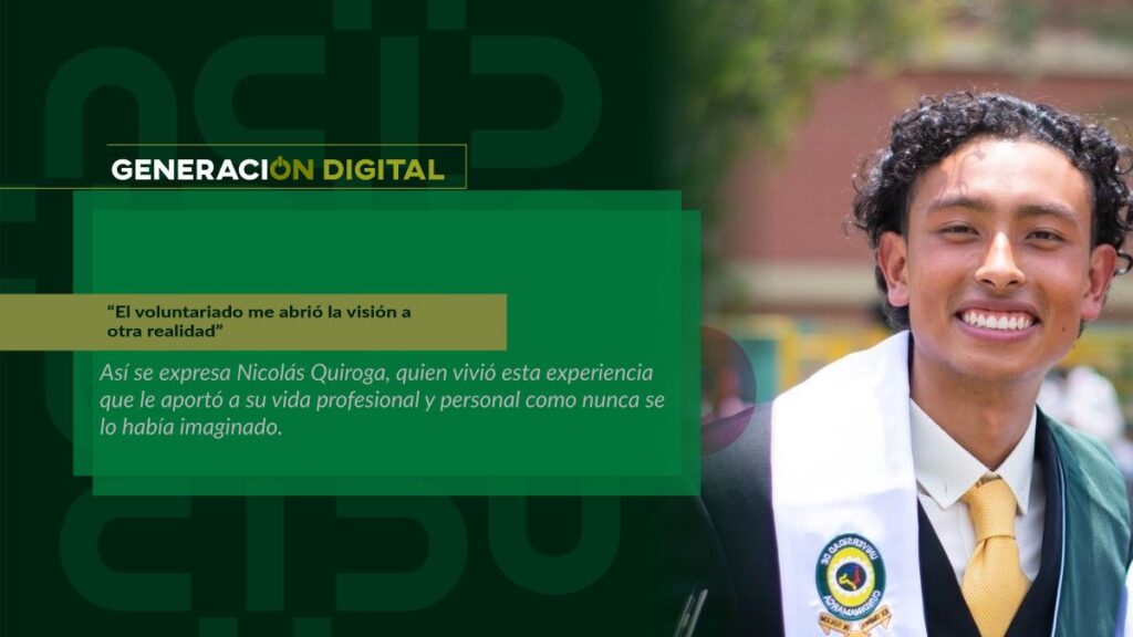 “El voluntariado me abrió la visión a otra realidad”