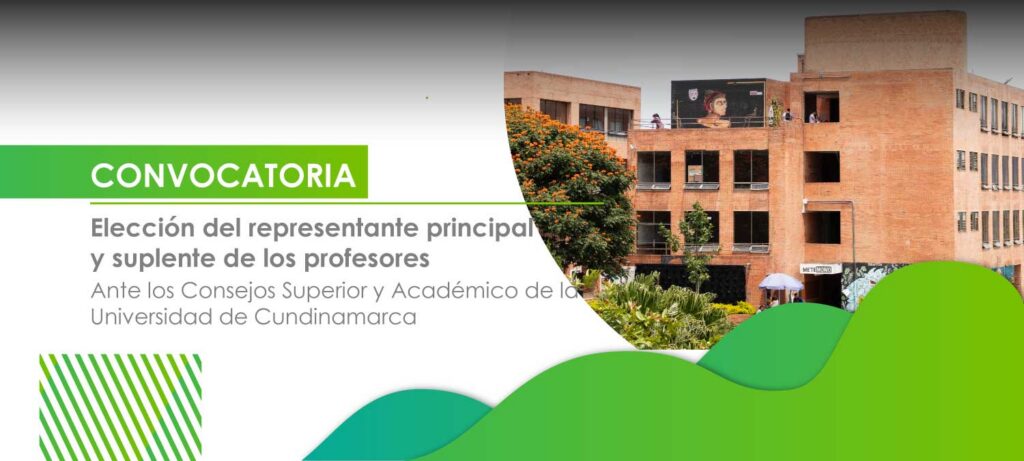 Elección del representante principal y suplente de los profesores ante el Consejo Superior y Consejo Académico