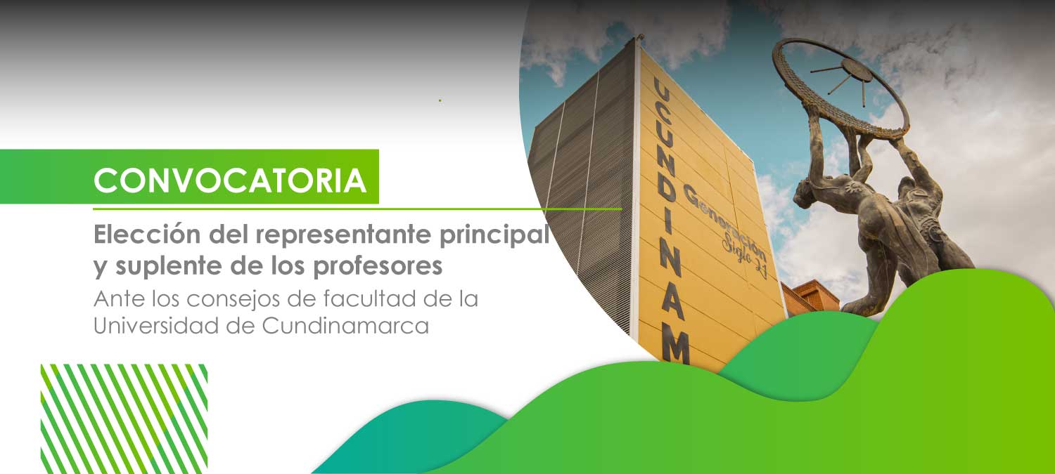 Elección del representante principal y suplente de los profesores