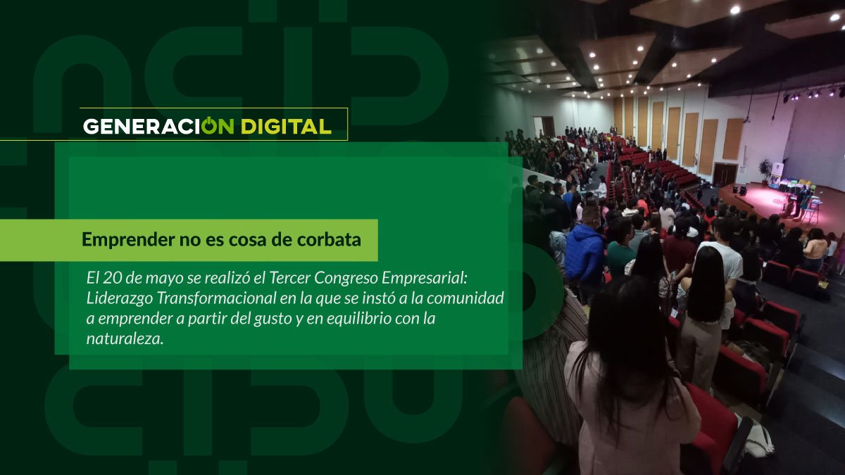 Emprender no es cosa de corbata