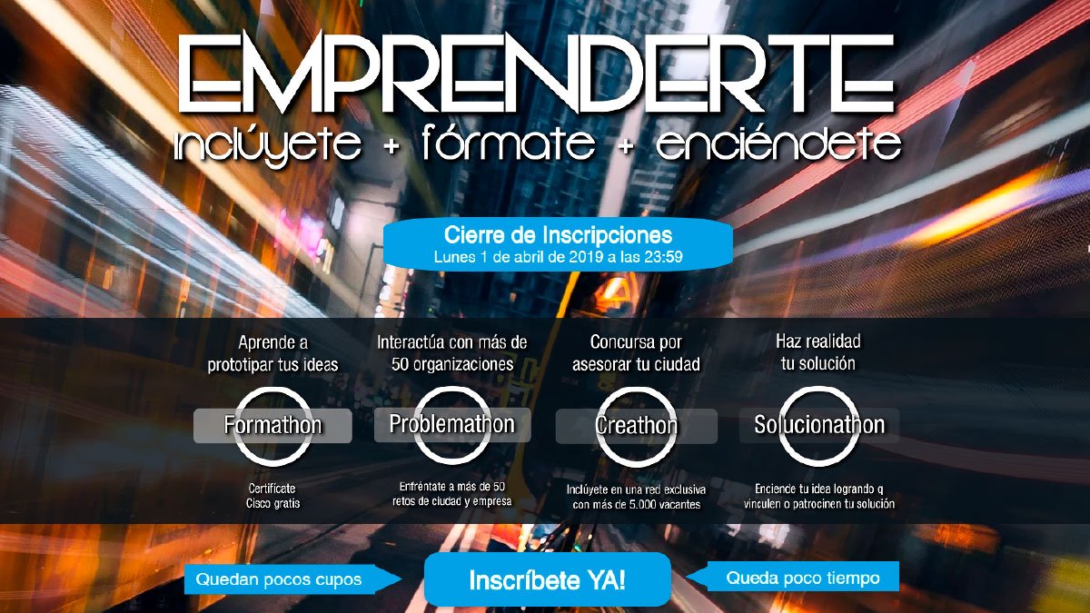 Emprenderte, iniciativa para la competitividad
