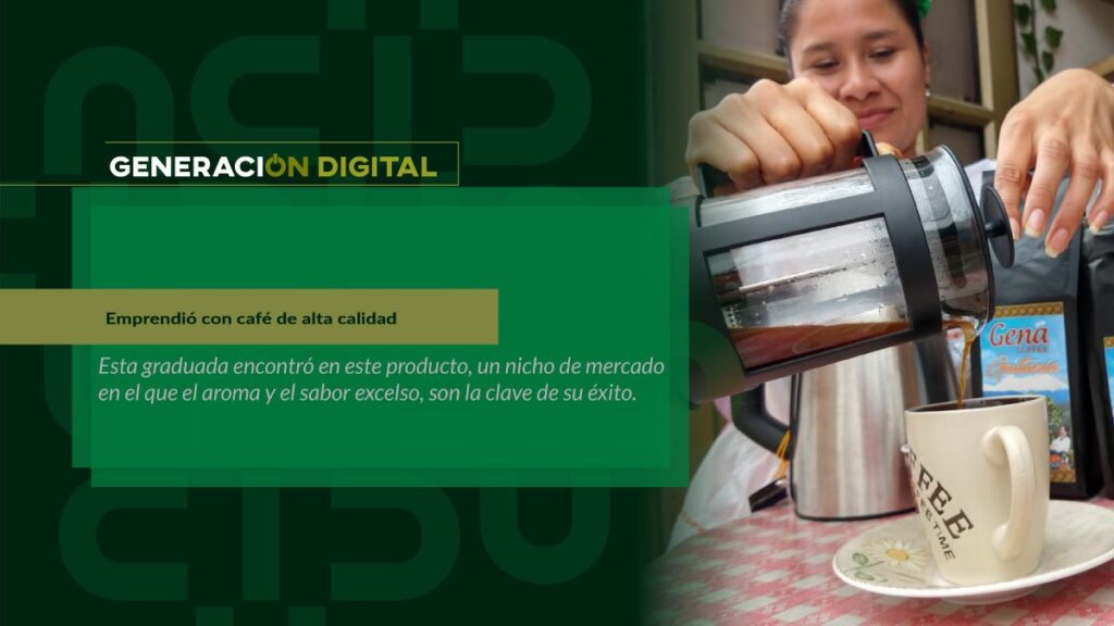 Emprendió con café de alta calidad