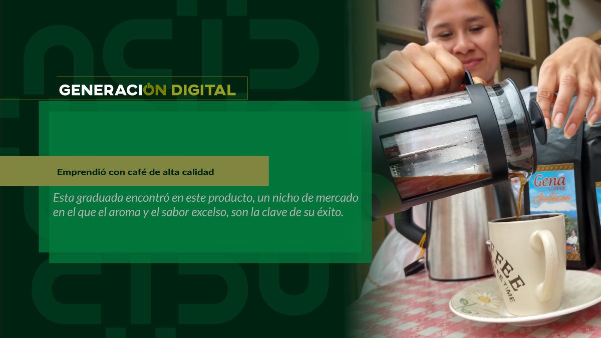 Emprendió con café de alta calidad