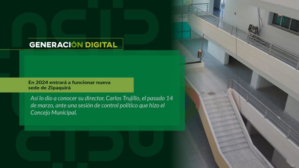 En 2024 entrará a funcionar nueva sede de Zipaquirá — imagen 1 de 5