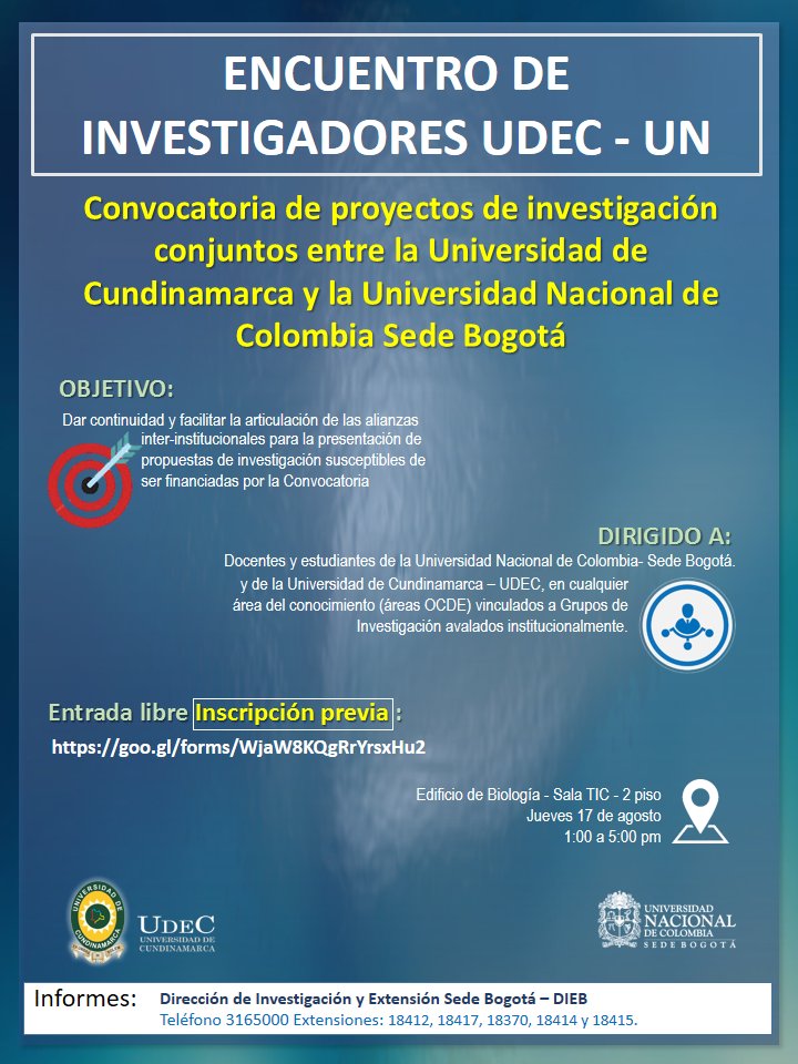 Meeting of UN researchers - UCUNDINAMARCA