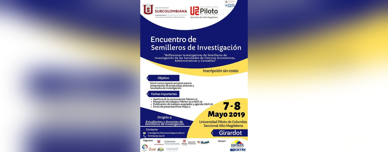 Research Seedbed Meeting, Pilot University of Colombia, Alto Magdalena Branch