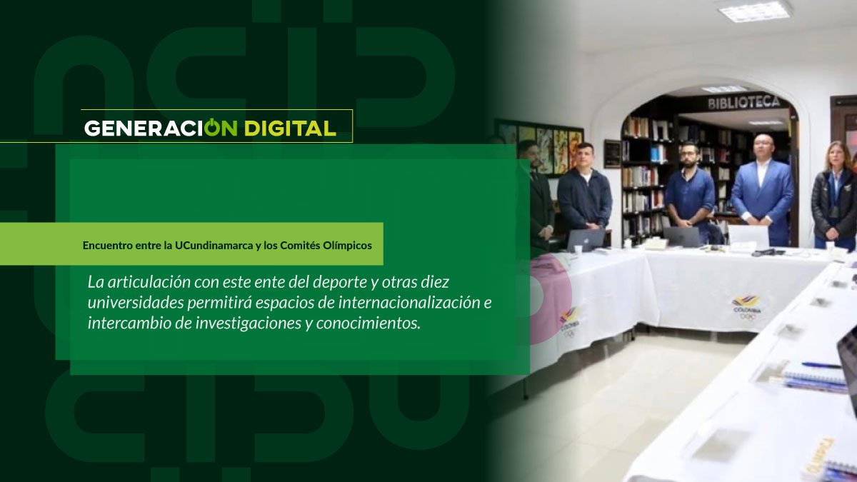 Encuentro entre la UCundinamarca y los Comités Olímpicos